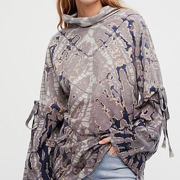 Errant Tops - Tie Dye Oversize Cotton Tunic